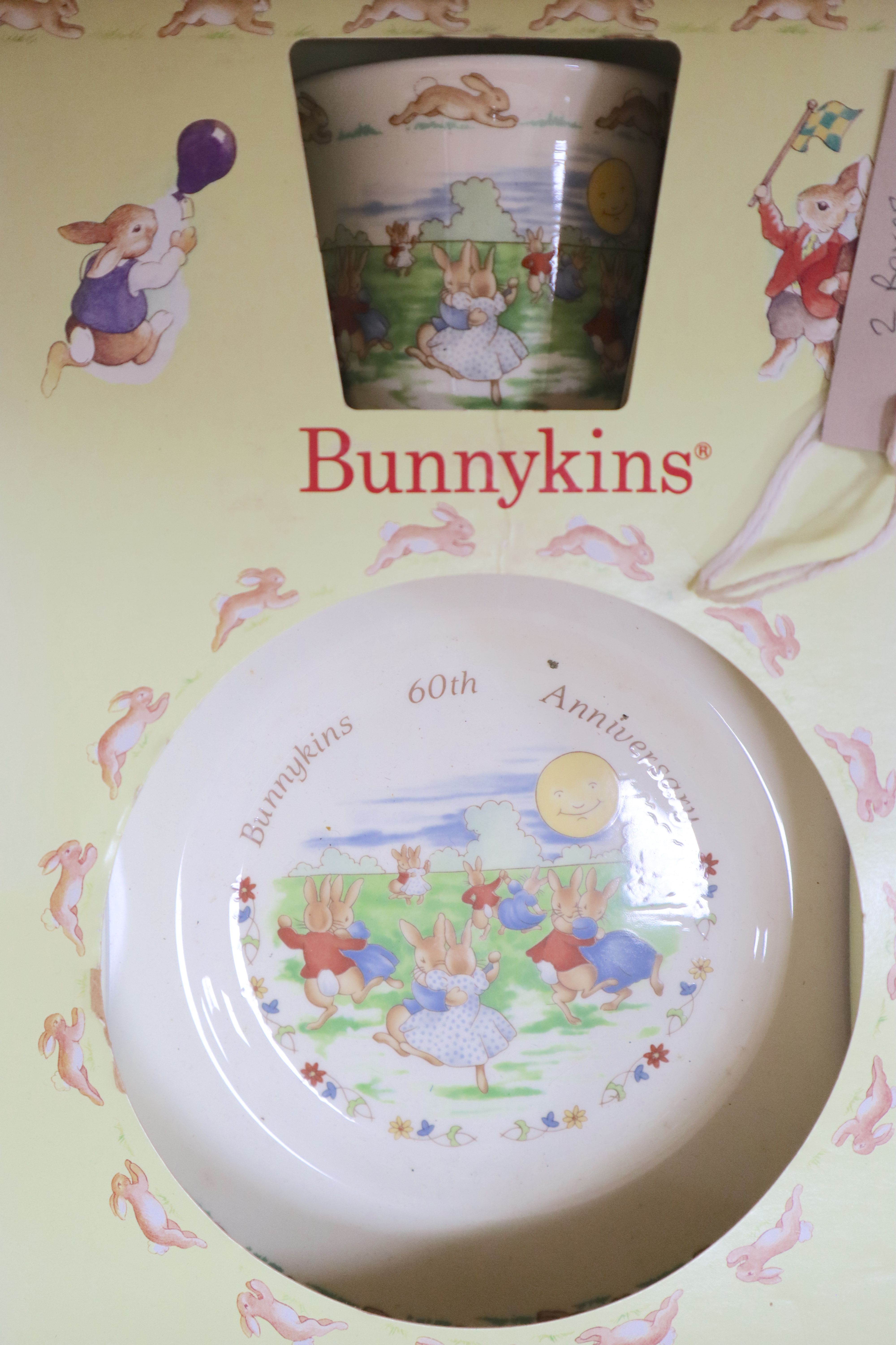 Royal Doulton Bunnykins figures, dishes, etc (67)